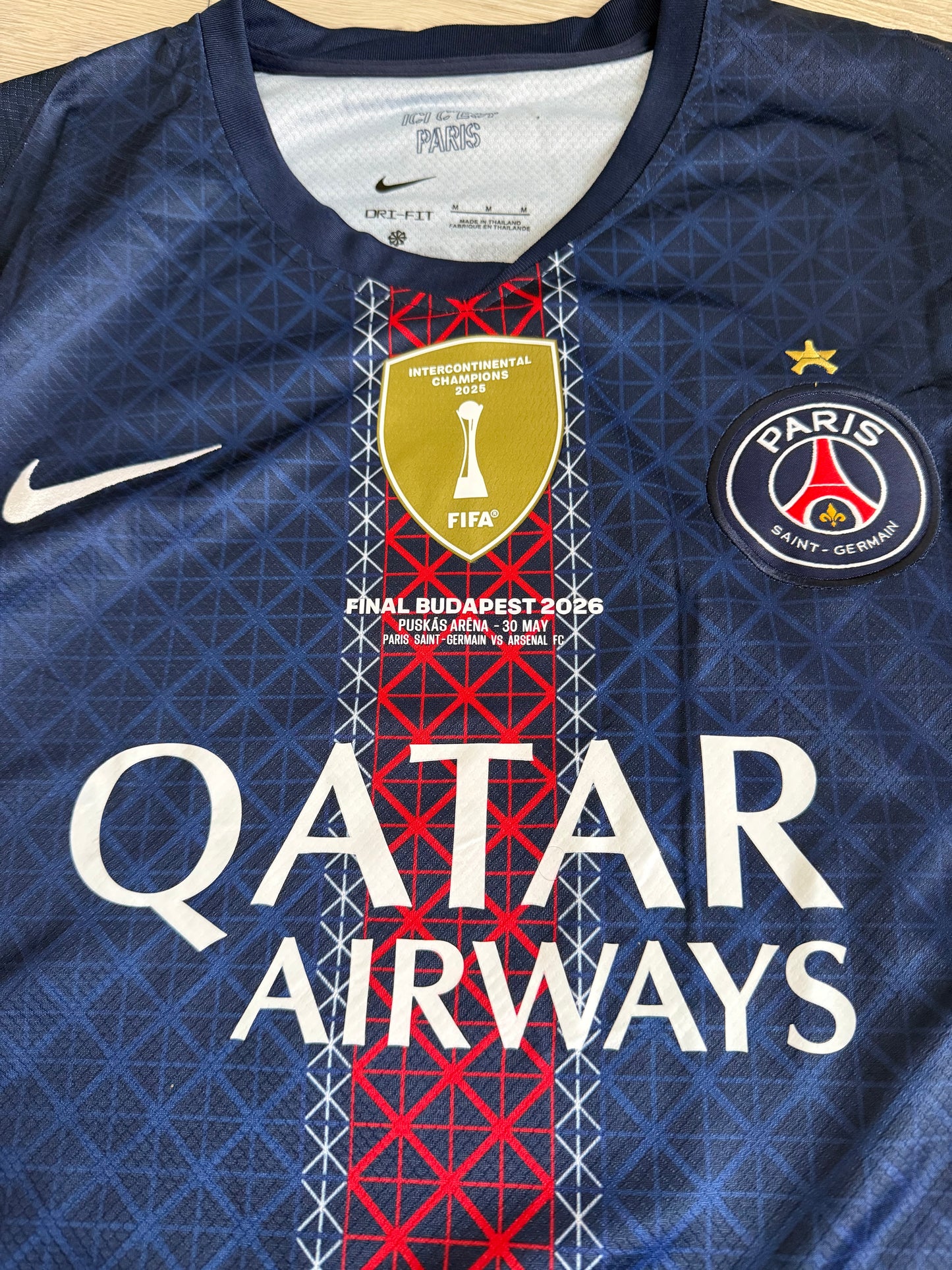 PSG domicile spécial finale Budapest 26/27