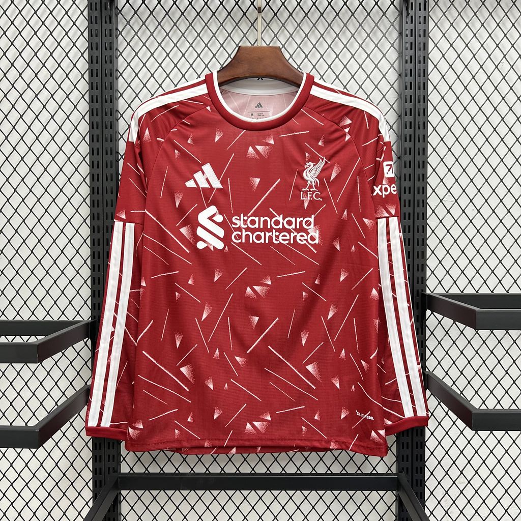 Liverpool domicile manche longue 26/27