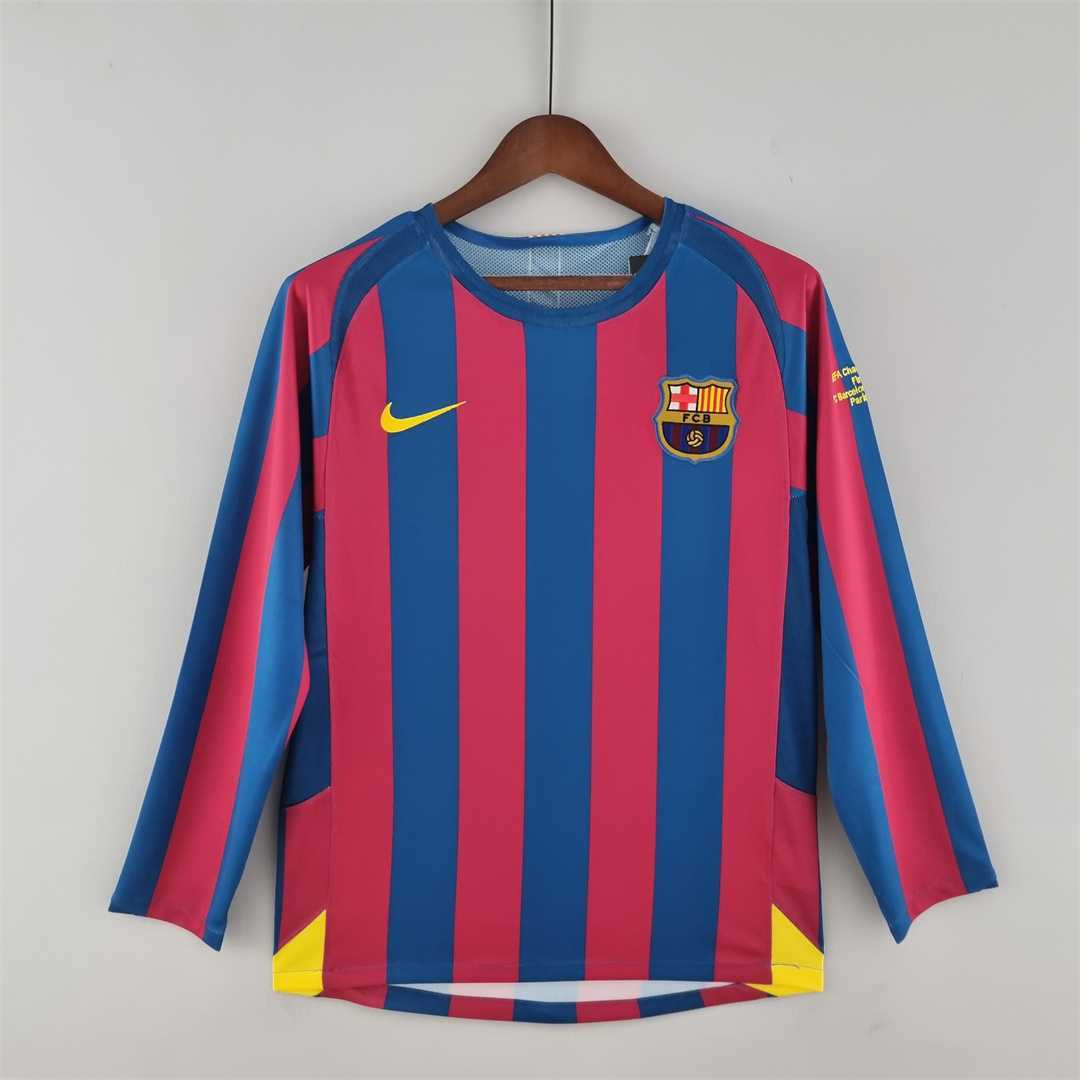 Fc Barcelone domicile long 05/06
