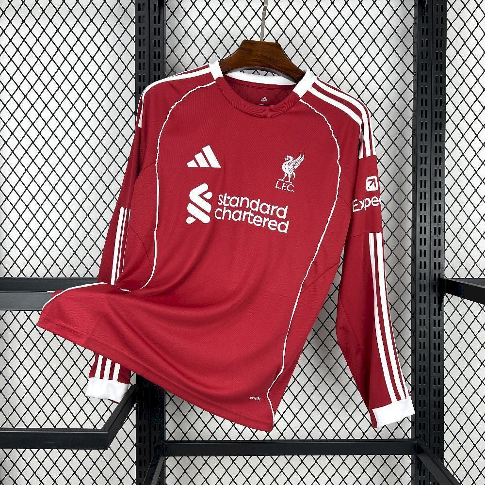 Liverpool domicile manche longue 25/26
